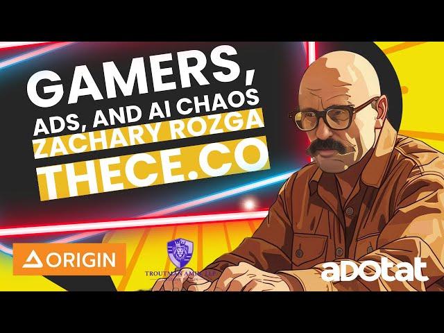 Gamers, Ads, and AI Chaos: Zach Rozga’s Quest to Make Marketing Fun Again!