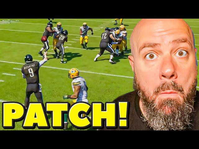 DUBBY'S THOUGHTS ON THE FIRST MADDEN 25 PATCH