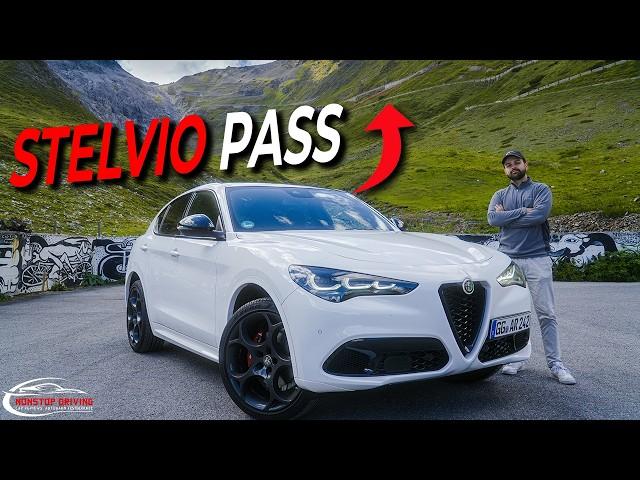 Alfa Romeo Stelvio | Driving up the Stelvio Pass in the Stelvio | Review, Test-drive