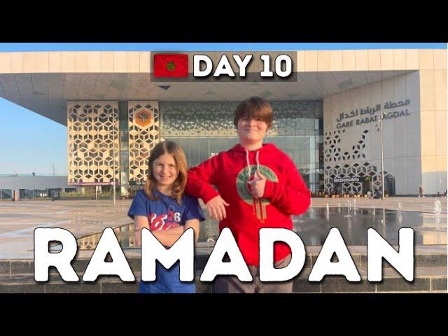 Chaos at the Rabat Train Station - Ramadan Day 10 [العربية]