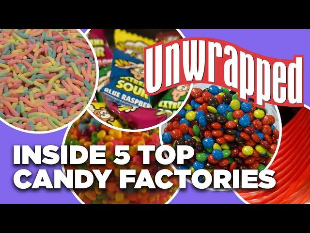 Behind the Scenes at 5 Top Candy Factories | UNWRAPPED | Food Network