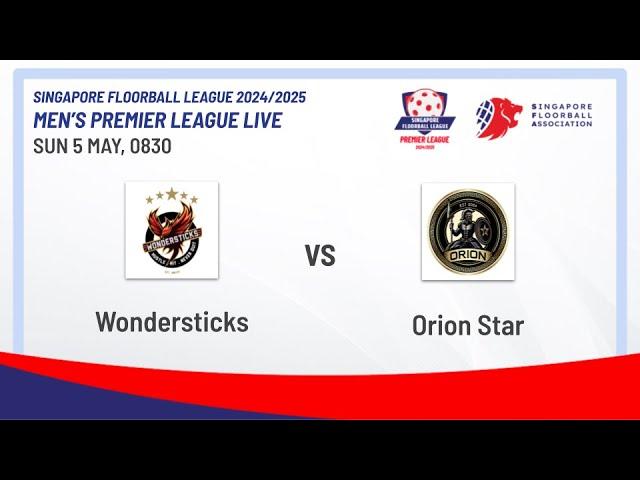 Wondersticks - Orion Star | SFL24/25 Men's Premier League LIVE | #WSTSTAR