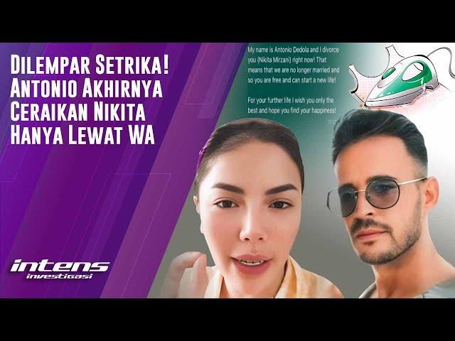 Antonio Ceraikan Nikita Melalui WA Pasca dilempar Setrika | Intens Investigasi | Eps 2548