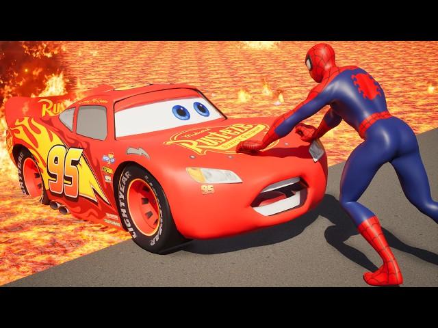 Epic Escape From Spiderman Amazing Maze from Lightning Mcqueen #10