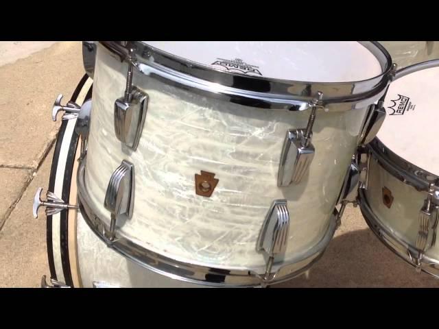 Steve Maxwell WFL Ludwig 50s WMP drum set