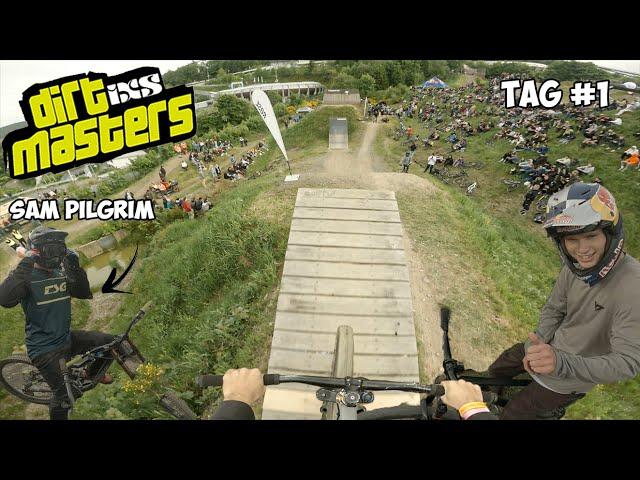 DirtMasters Tag 1 ||  WhipOff, Slopestyle und Bunnyhop Contest mit Sam Pilgrim || Pascal Kuraica