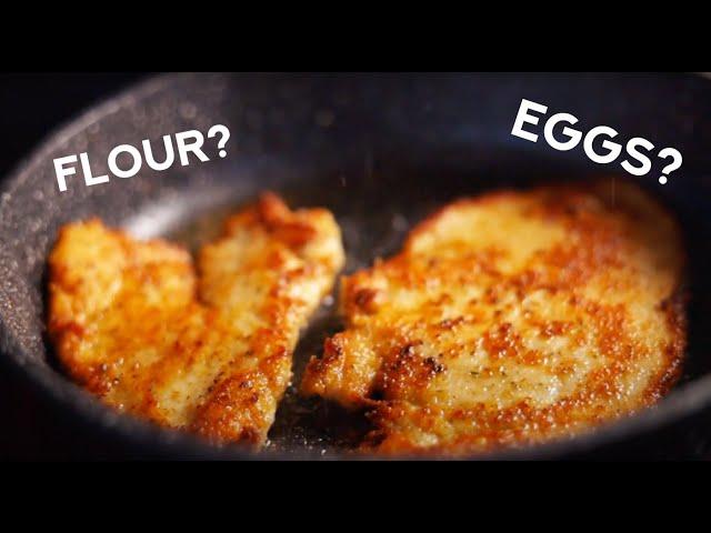 Better Chicken Cutlets Without The Mess