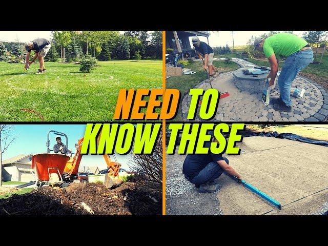 DIY Hardscape Tips | 5 Things You NEED