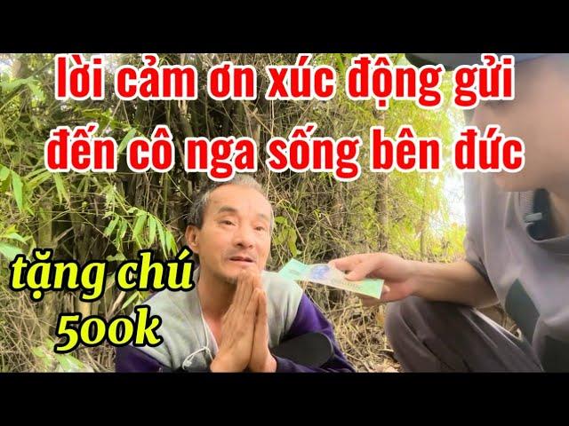 giúp đỡ cụ ông hoàn cảnh khó khăn nghèo khổ