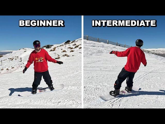 Beginner to Intermediate Snowboarder Progression