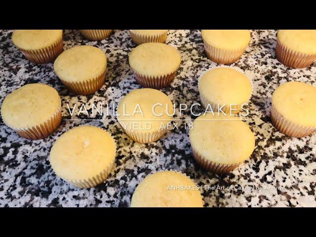 Moist Vanilla Cupcakes/Cakes Recipe