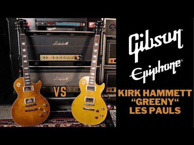 GIBSON & EPIPHONE Kirk Hammett "Greeny" 1959 Les Paul Standard