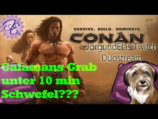  Schwefel? Wo im Süden? Hier? Galamans Grab unter 10 Minuten Guide Tipps Tricks in Conan Deutsch