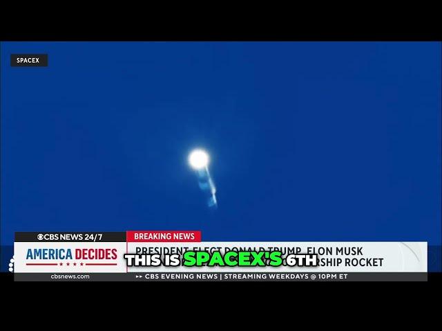 Donald Trump Witnesses HISTORY as SpaceX Launches MASSIVE Mars Rocket