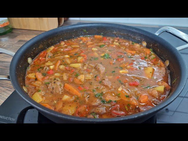 One of the best goulash soup recipes in the world! Delicious goulash soup!