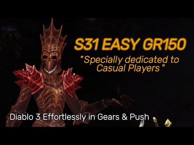 Diablo3 Ever reach GR150 solo? Try with Trag's Oul Death Nova Season 31