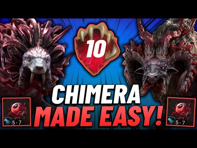 How to Get 10+ Chimera Trials Completed (Nightmare Difficulty) - Raid Shadow Legends Clan Boss Guide