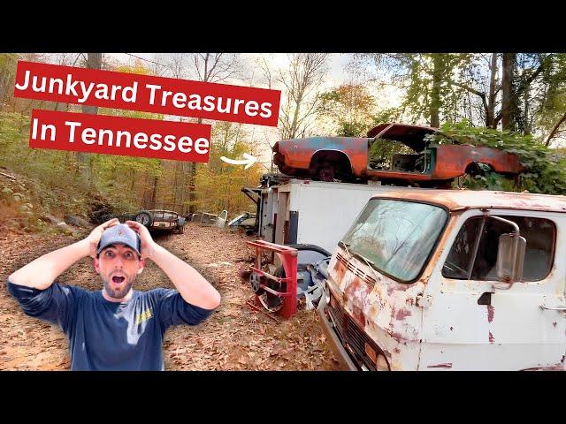 EPIC Hillside JUNKYARD in Rocky Top Tennessee!