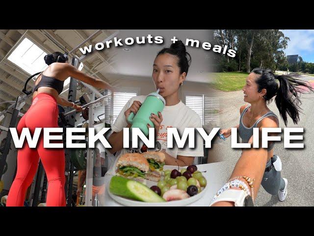 WEEK IN THE LIFE | Girl Who Loves to Run, Lift, and Eat! *My Workouts + Meals*