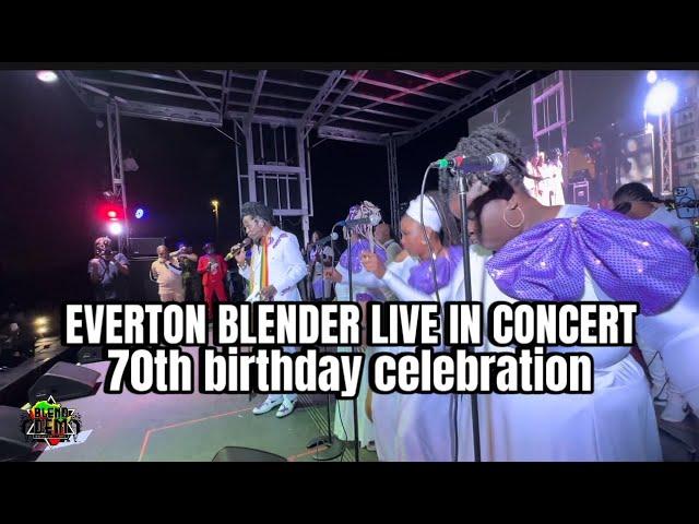 Everton Blender 70th Live Performance in Fort Lauderdale 2024