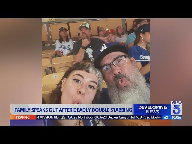 Mother speaks out after husband and daughter stabbed to death in Palmdale shopping center