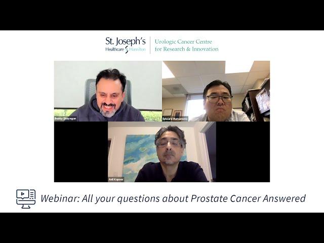 All Your Questions About Prostate Cancer Answered (April 20, 2021) - Hosted by the UCCRI