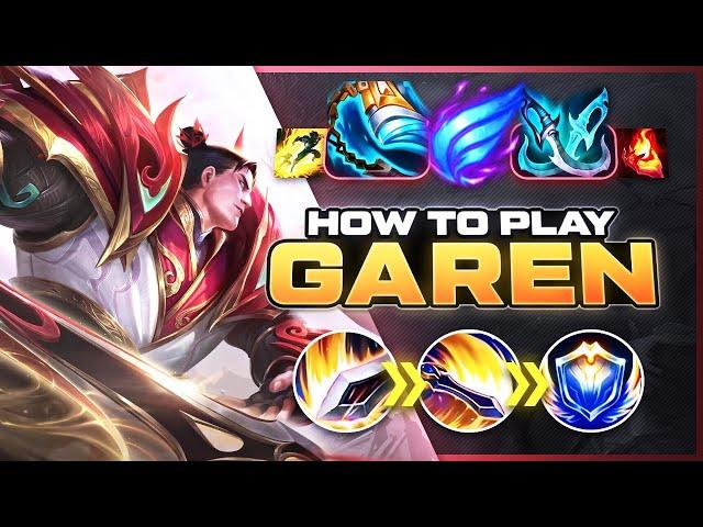 HOW TO PLAY GAREN SEASON 14 | Build & Runes | Season 14 Garen guide | League of Legends