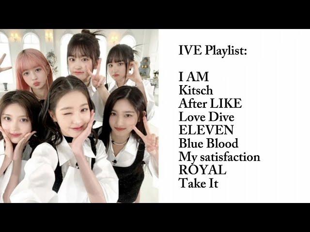 IVE PLAYLIST SONGS ALBUM | IVE I AM