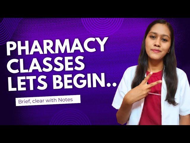 A New journey with me for all Pharmacy students 