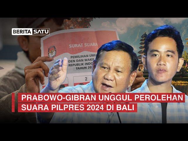 Prabowo-Gibran Unggul Perolehan Suara Pilpres 2024 di Bali