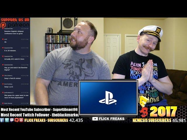 Sony Playstation Conference ~ E3 2017 (Reaction & Review) [LIVE!]