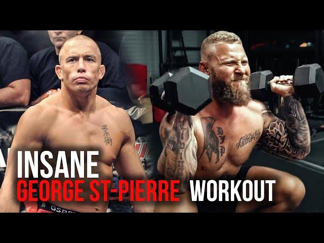 I Tried GSP's Insane MMA Workout!