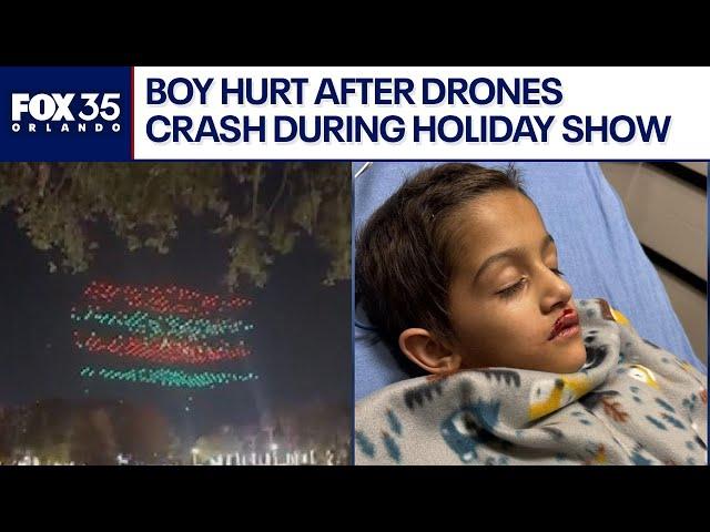 Boy undergoes heart surgery after injury during Florida holiday drone show: family says