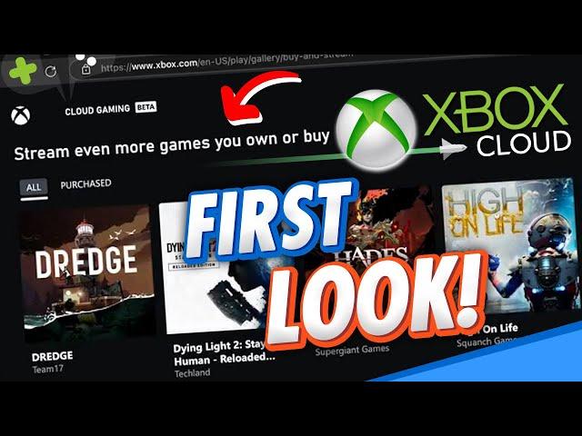 XBOX Cloud Play Your OWN Games - FIRST LOOK!