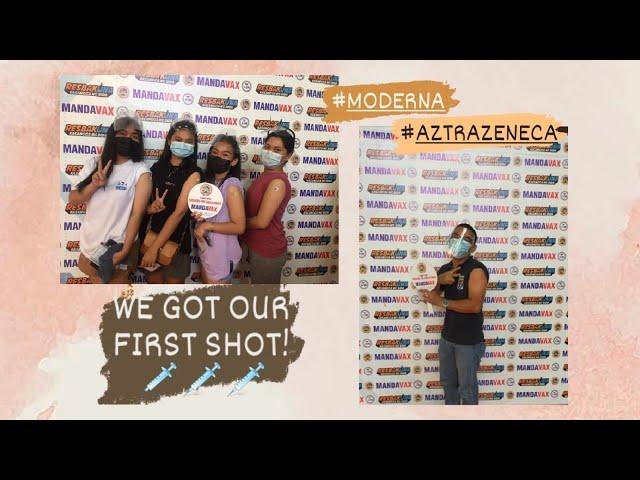 We Got Our First  Shot  #vaccine!