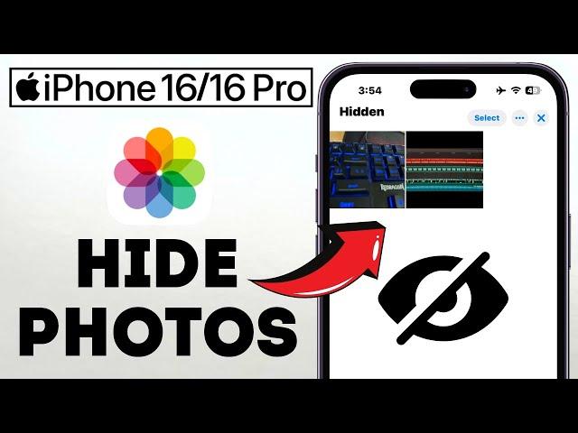 How To Hide Photos On iPhone 16/16 Pro [iOS 18]