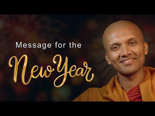 Message for the new year | Buddhism in English #lifeanddharma