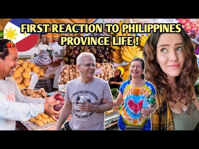 MY PARENTS' FIRST REACTION TO PHILIPPINES PROVINCE LIFE! Honest Opinion of the Public Market