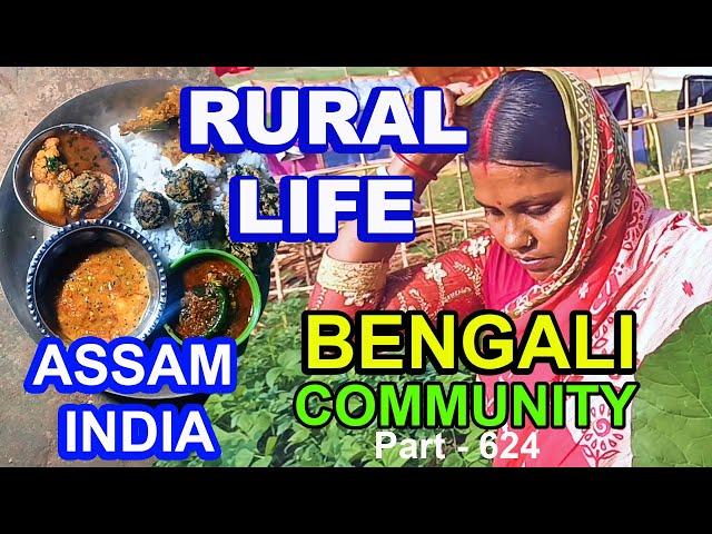 RURAL LIFE OF BENGALI COMMUNITY IN ASSAM, INDIA, Part  - 624 ...