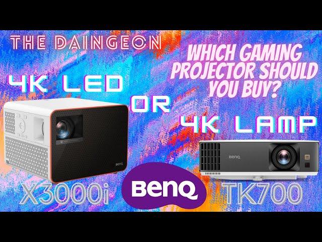 BenQ TK700 vs BenQ X3000i -  Which 4K Gaming projector should you buy?