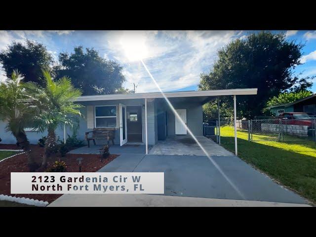 2123 Gardenia Cir WNorth Fort Myers, FL  33917