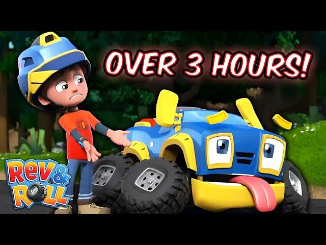 Over 3 Hours of Rev & Roll Adventures! | Full Episode Compilation