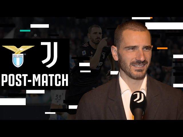 Leonardo Bonucci Post-Match Interview | Lazio 0-2 Juventus | Serie A