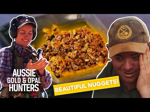 Kellie & Henri’s BEST GOLD HAULS That Are Worth A Fortune! | Aussie Gold Hunters