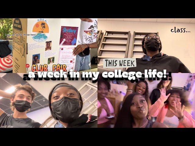 a week in my college life! | Store runs, studying, parties etc. | VLOG