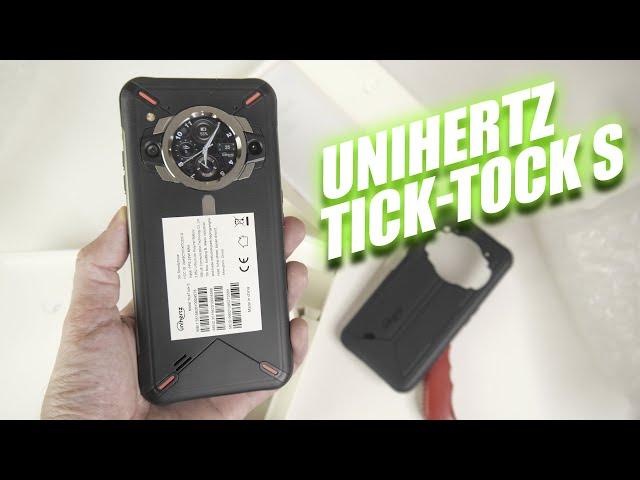 Unihertz Tick Tok S - стильний захищений смартфон з двома дисплеями!
