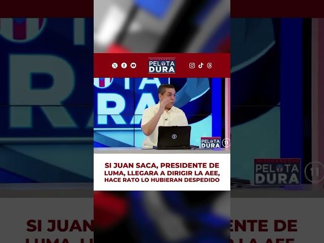 Así lo aseguró el ingeniero Josué Colón solo en #JugandoPelotaDura ️