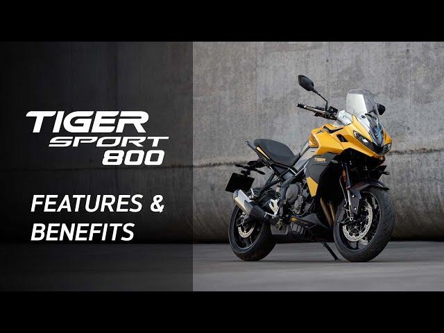 ALL-NEW Triumph Tiger Sport 800 | Features and Benefits