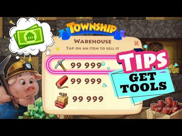 Township || NEVER RUN OUT OF MINING TOOLS AGAIN  Always Win T-Cash | Ruler Of The Mine [NOT A HACK]