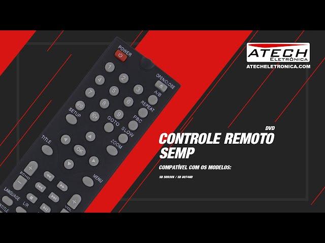 Controle Remoto Semp LE-7557 / LE7557 (780337)